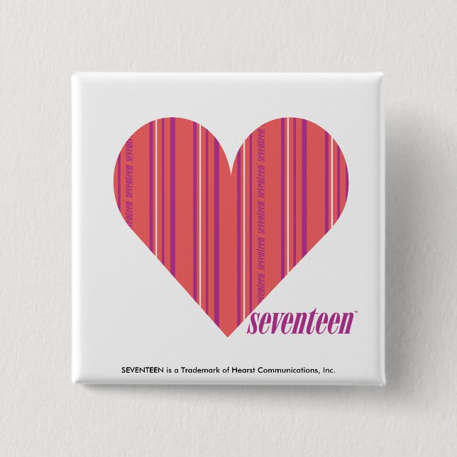 Dünnes Streifen-Rosa 3 Button (Vorderseite)