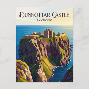 Dunnottar Castle Schottland Postkarte