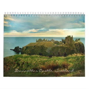 Dunnottar Schloss, Schottland Kalender
