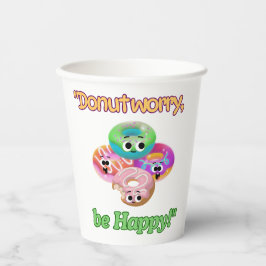 DUNOT SORRY SEIN GLÜCKLICH PAPPBECHER