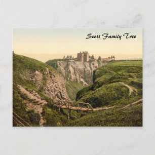 Dunottar Castle, Stonehaven, Schottland Postkarte