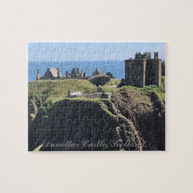 Dunottar Schloss, Schottland Puzzle (Horizontal)