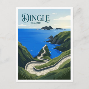 Dunquin Pier Dingle Irland Postkarte