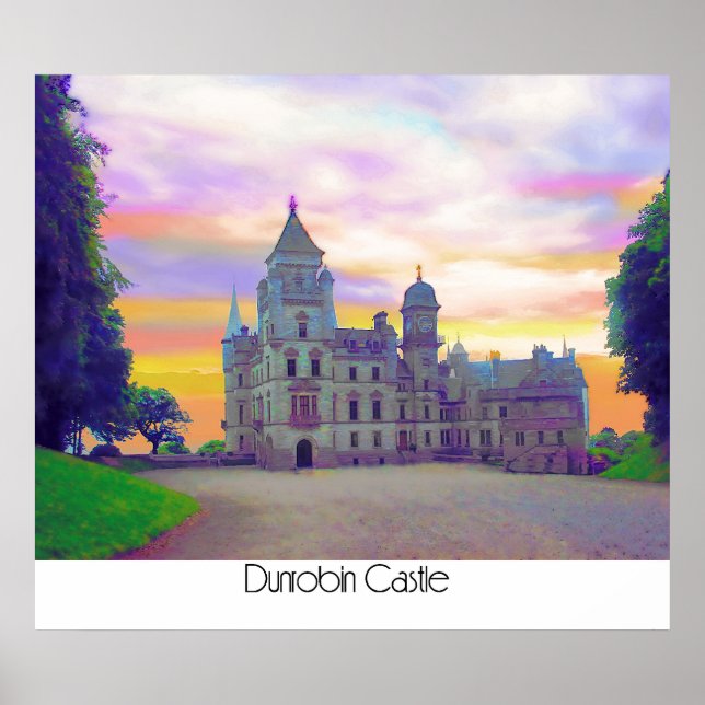 Dunrobin Castle Poster (Vorne)