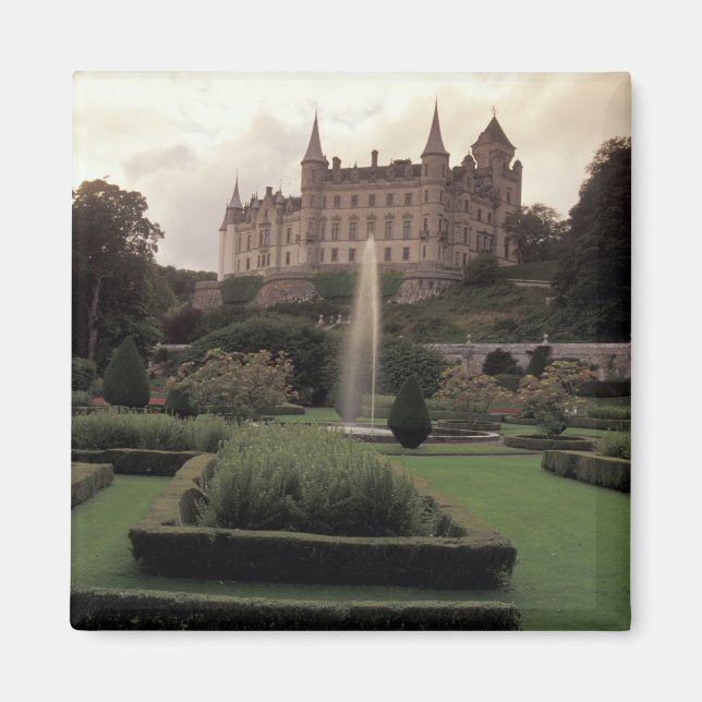 Dunrobin Castle, Schottland Magnet (Vorne)