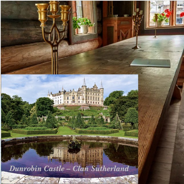 Dunrobin Castle Sutherland Clan Landschaftliche La Puzzle (Von Creator hochgeladen)