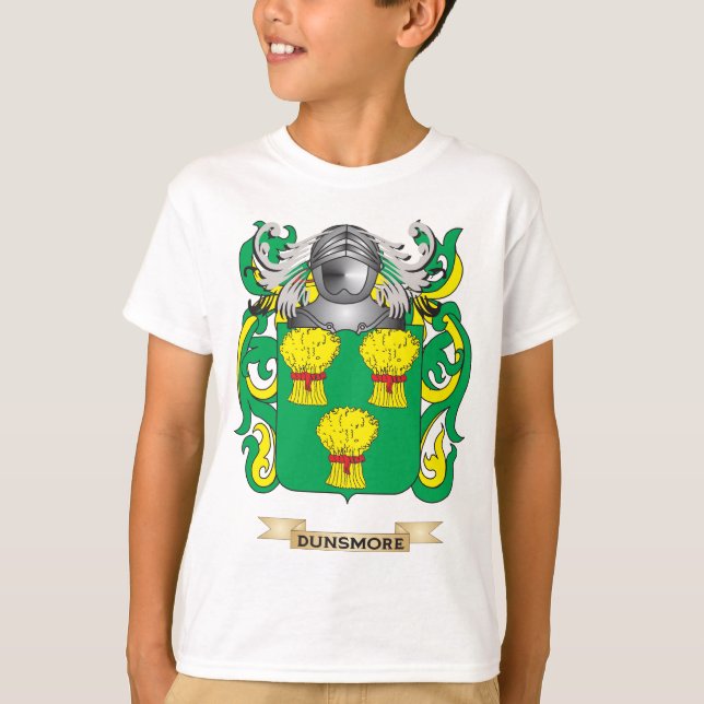 Dunsmore Wappen T-Shirt (Vorderseite)