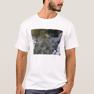 Dunst über der NordChina schlicht T-Shirt