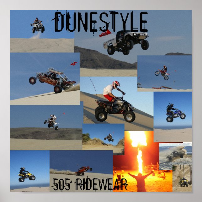 Dunstyle - 505 Ridewear - viel Luft - Poster (Vorne)