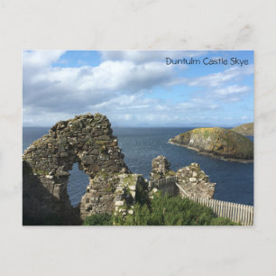 Duntulm Castle Skye Postcard Postkarte