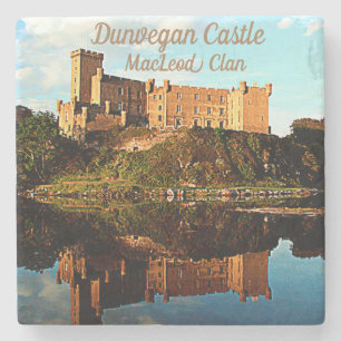 Dunvegan Castle - MacLeod Clan Steinuntersetzer