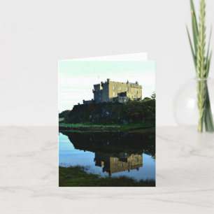Dunvegan Castle on Skye Karte