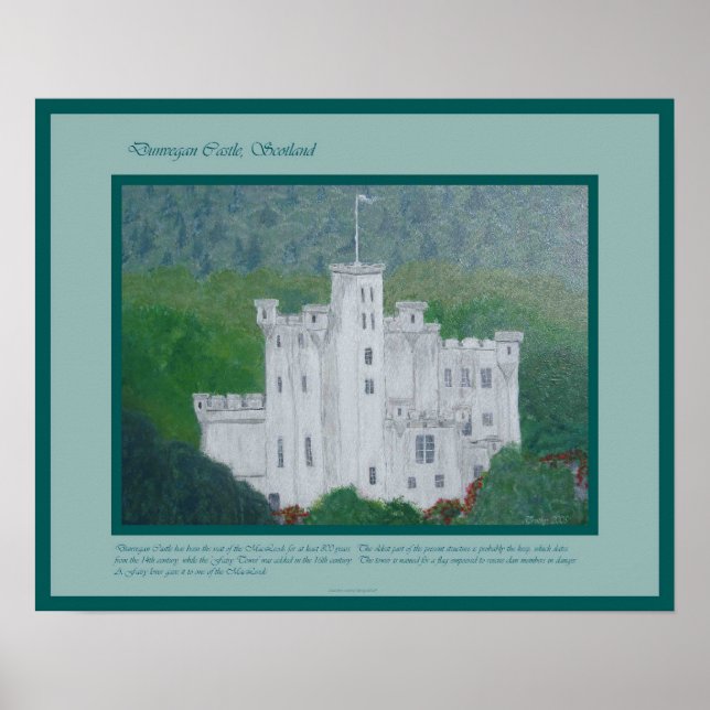 DUNVEGAN CASTLE POSTER (Vorne)