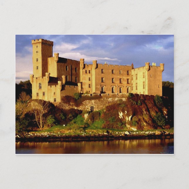 Dunvegan Castle Postkarte (Vorderseite)