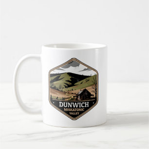 Dunwich Miskatonic Valley Vintage-Reiseabzeichen Kaffeetasse