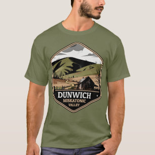 Dunwich Miskatonic Valley Vintage Reiseabzeichen T-Shirt
