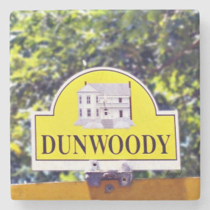 Dunwoody, Atlanta, Georgia, Marmor-Untersetzer Steinuntersetzer