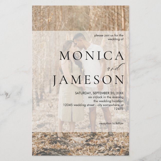 Duo 2 LG Foto Wedding Flyer (Vorne)