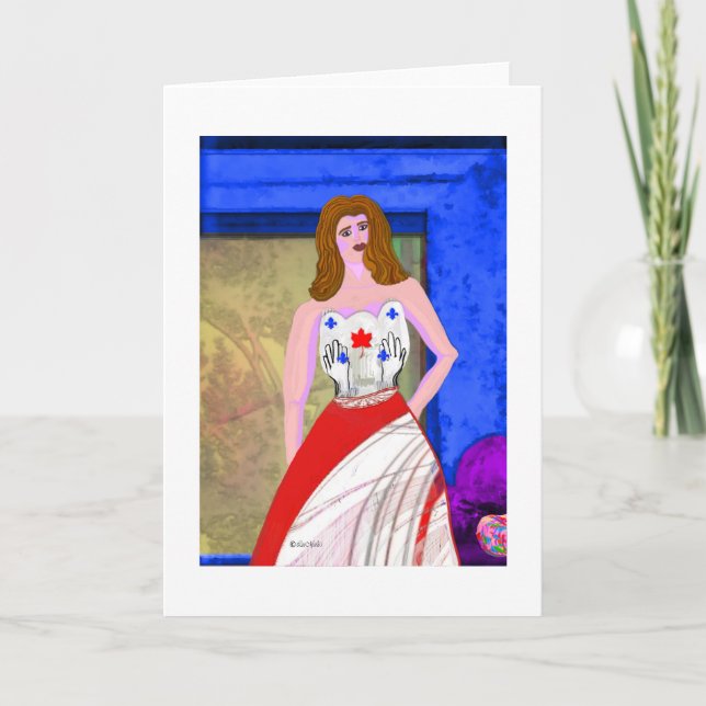 Duo entwinde LeeMarie's kreatives Design Karte (Vorderseite)