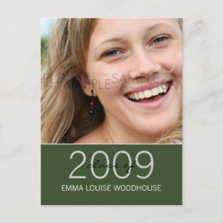 "Duo" Jäger Grüner Abschluss Einladung