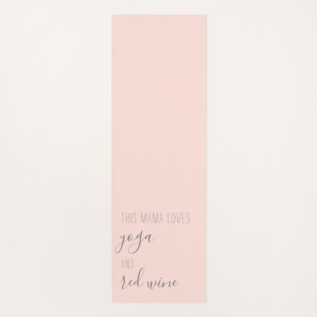Duo-Mama-Lieben Yogamatte (Vorderseite)
