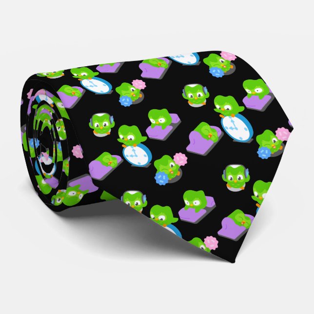 Duo Pattern Crew Socken Krawatte (Gerollt)