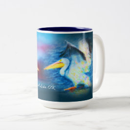 Duo pelicans 19 Tasse