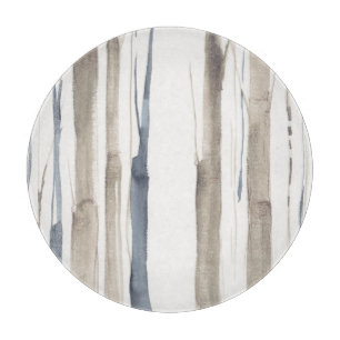 Duo Tone Trees II Schneidebrett