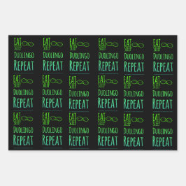 Duolingo Geschenkpapier Set