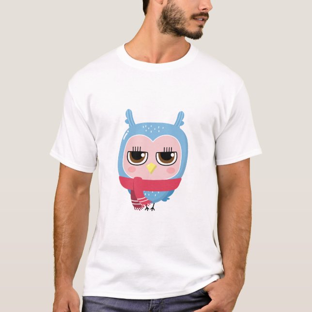 Duolingo Owl T-Shirt (Vorderseite)