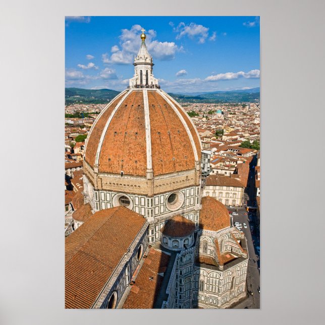 Duomo Basilica di Santa Maria del Fiore - Florenz Poster (Vorne)