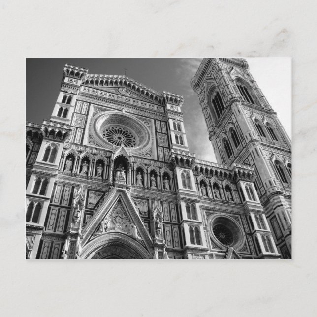 Duomo in Florenz, Italien Postkarte (Vorderseite)