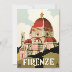 Duomo Italien Florenz Einladung