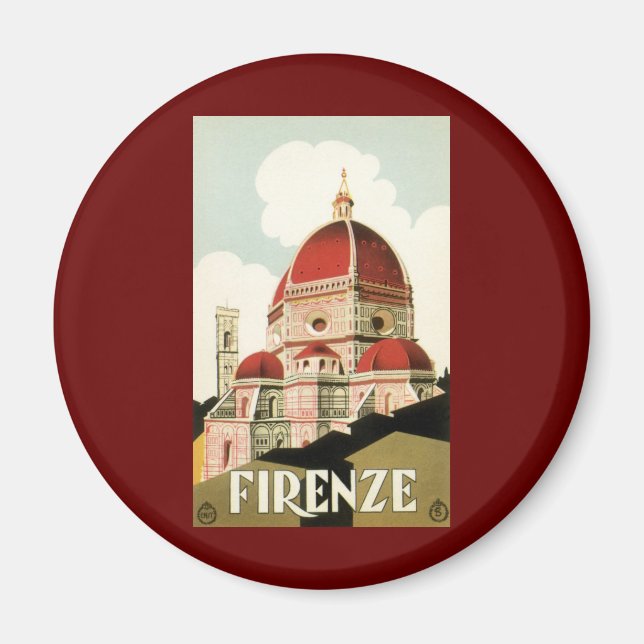 Duomo Italien Florenz Magnet (Vorne)