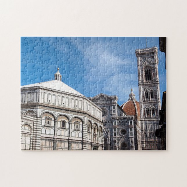 Duomo und Baptistry, Puzzle Florenz (Horizontal)