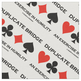 Duplicate Bridge An Exercise In Humility Humor Stoff