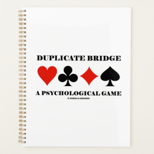 Duplikatbrücke ein psychologisches Spiel Planer