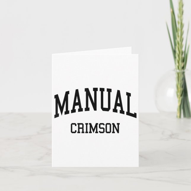 Dupont Manual High School Hs Louisville Ky Retro S Karte (Vorderseite)