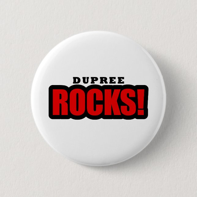 Dupree, Alabama Button (Vorderseite)