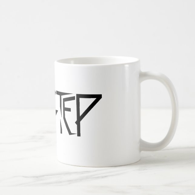 Dupstep Schwarzes Tasse (Rechts)