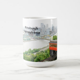 Duquesne Incline in Pittsburgh Pennsylvania Kaffeetasse