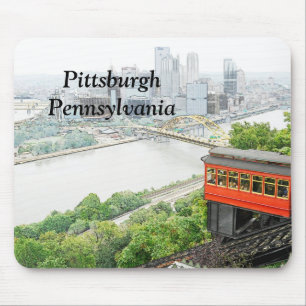 Duquesne Incline in Pittsburgh Pennsylvania Mousepad
