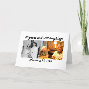 Duran 50. Grußkarte Karte