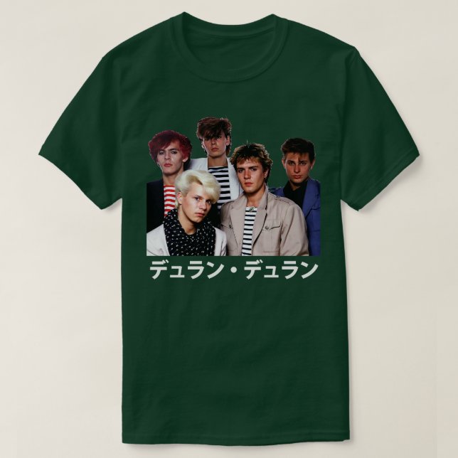 Duran Duran Japanisch T-Shirt (Design vorne)