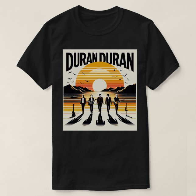 Duran Duran Retro T-Shirt (Design vorne)