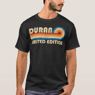 DURAN Nachname Retro Vintag 80er 90s Geburtstag Re T-Shirt