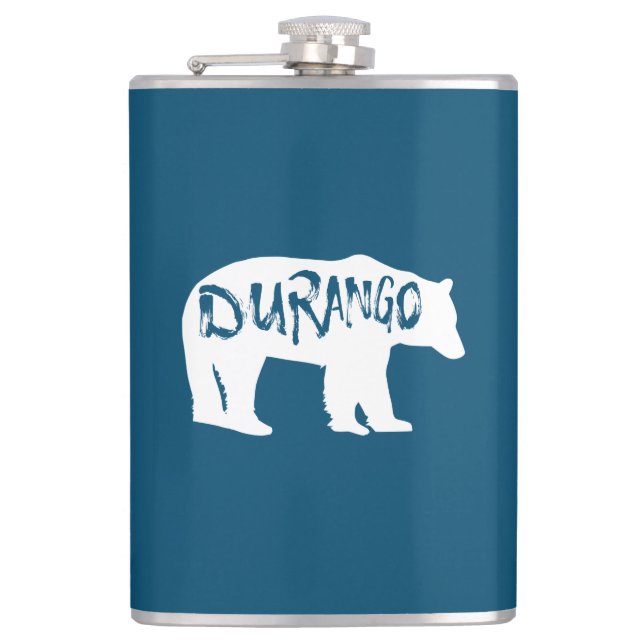 Durango Bear Flachmann (Vorderseite)