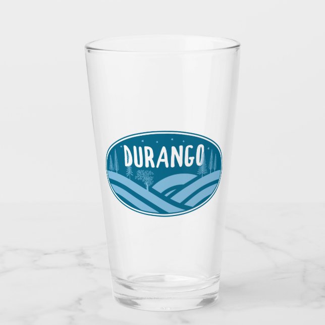 Durango Colorado Außenbereich Glas (Vorderseite)