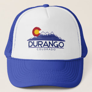 Durango Colorado Holzhut Berge Truckerkappe