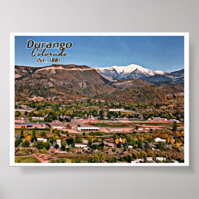 DURANGO COLORADO POSTER (Vorne)